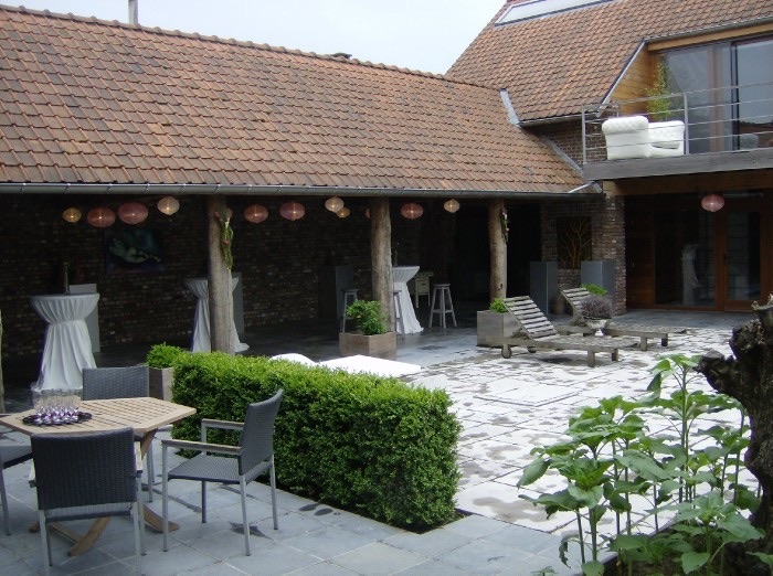 De koer met terras